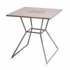 Table carrée Nomade taupe  